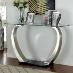 ROXO SOFA TABLE Satin Plated Finish